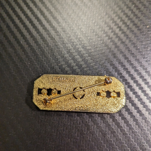 Rymark Rectangular Brooch - Picture 3 of 4